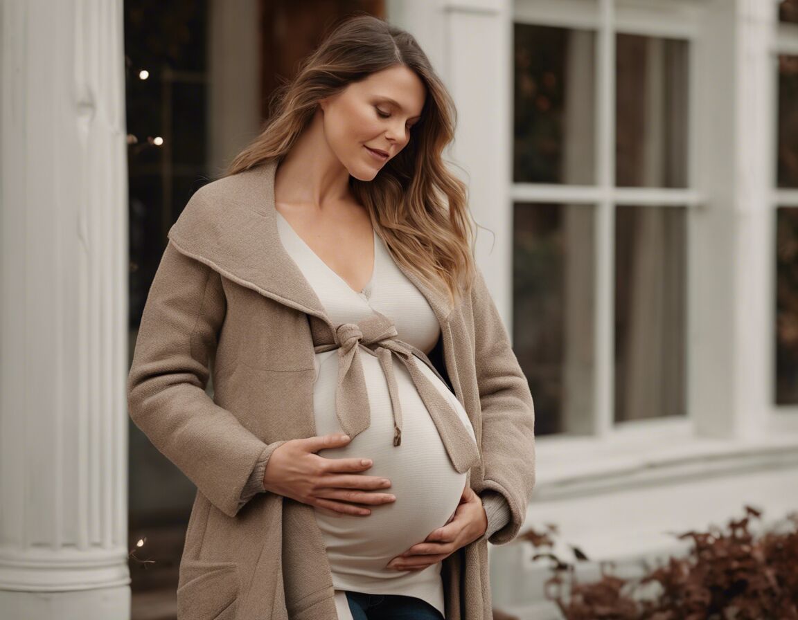 Eco-Conscious Maternity Outerwear