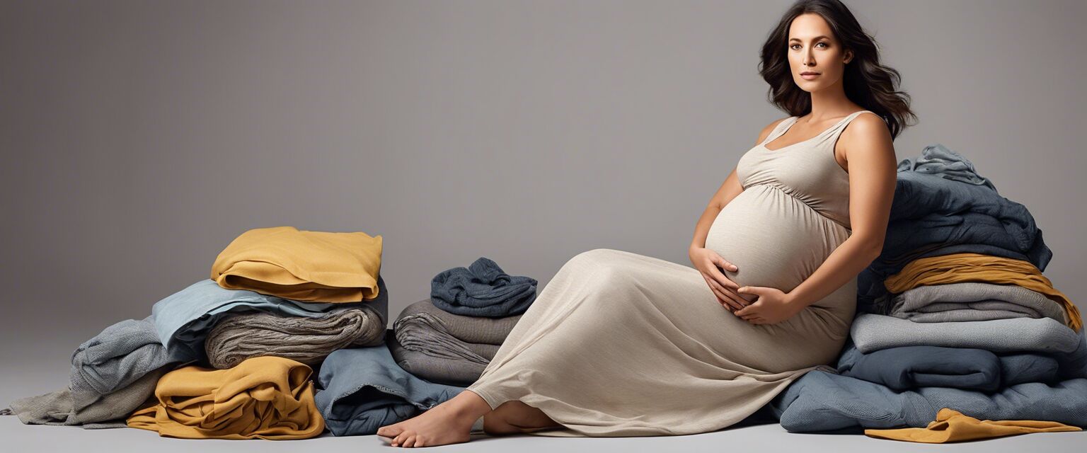 Recycled Material Maternity Clothes