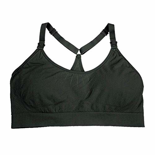 Green sports bra with adjustable straps