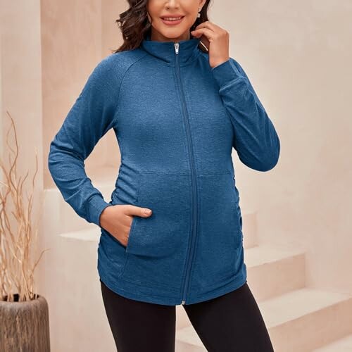 GINKANA Maternity Athletic Jacket